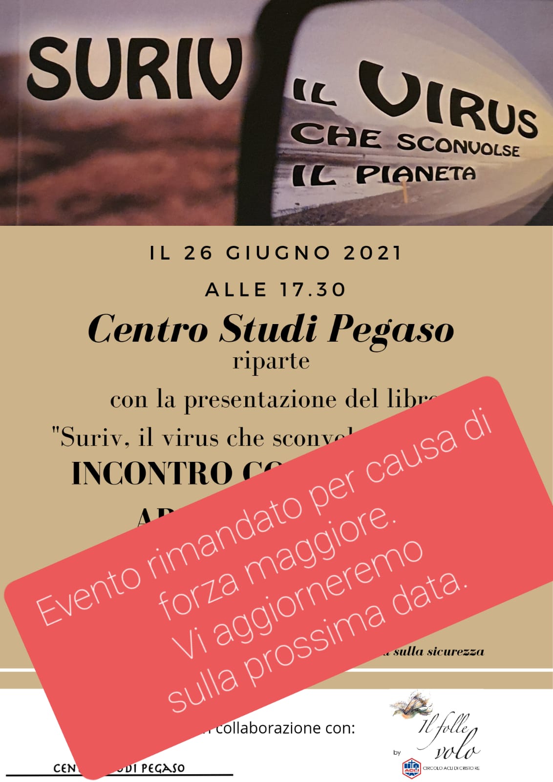 Pegaso Incontro Crocco Rimandato