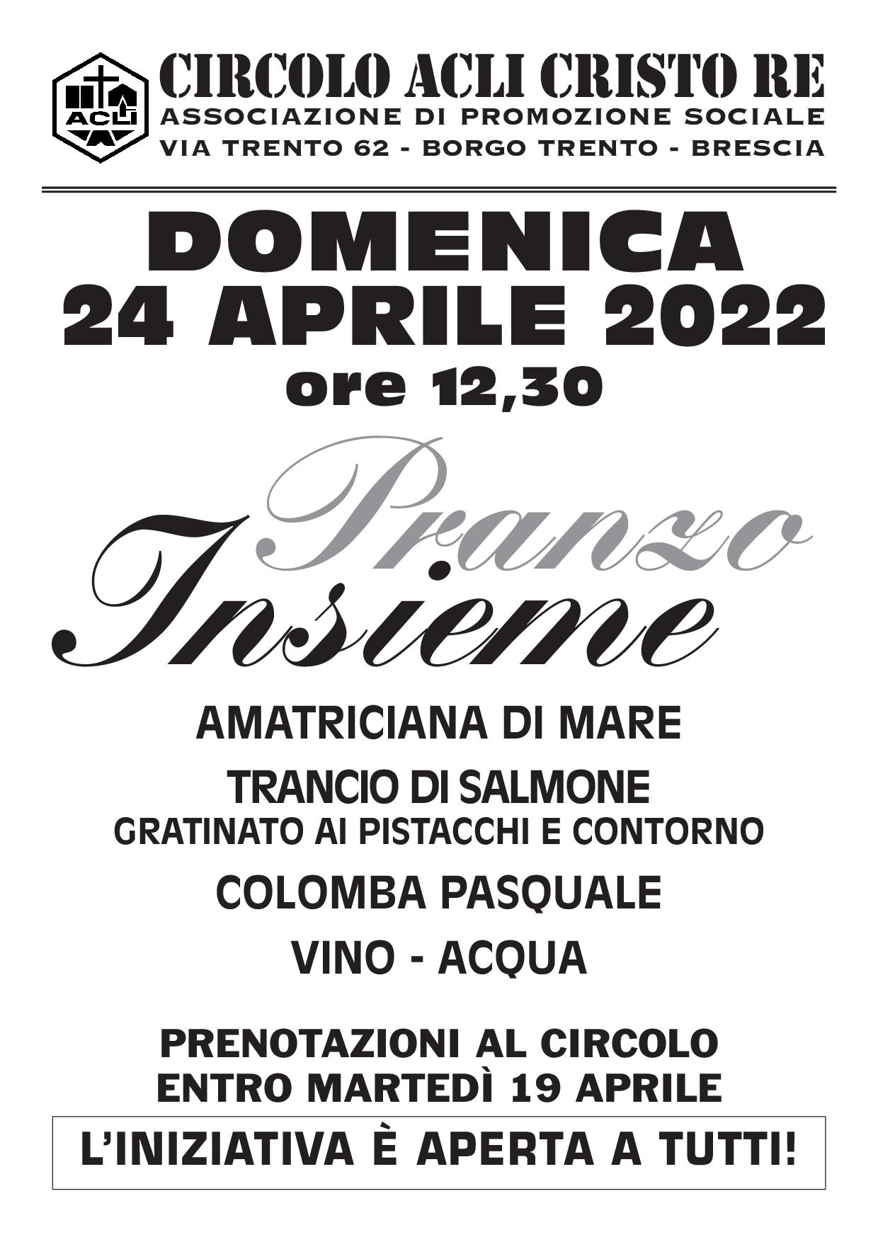 2022 Pranzo Bilancio