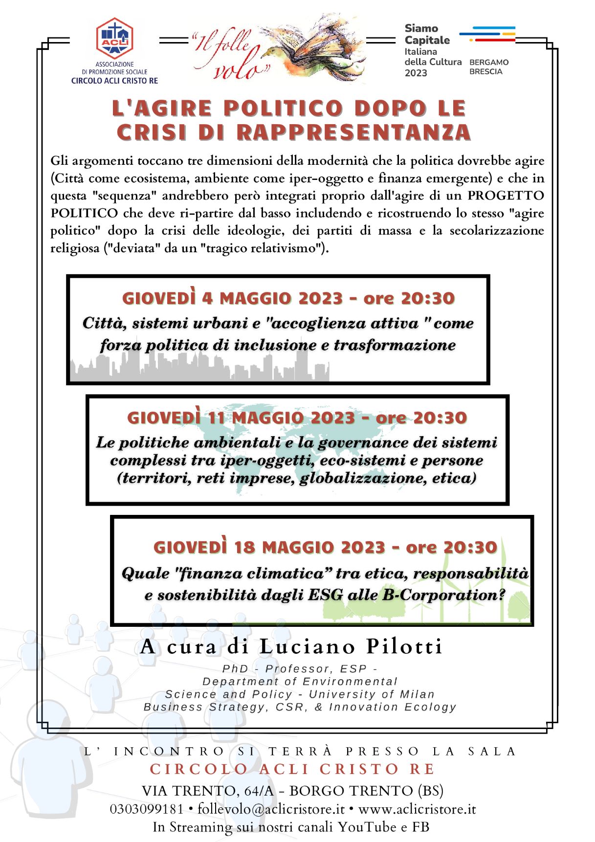 Agire politico Pilotti a