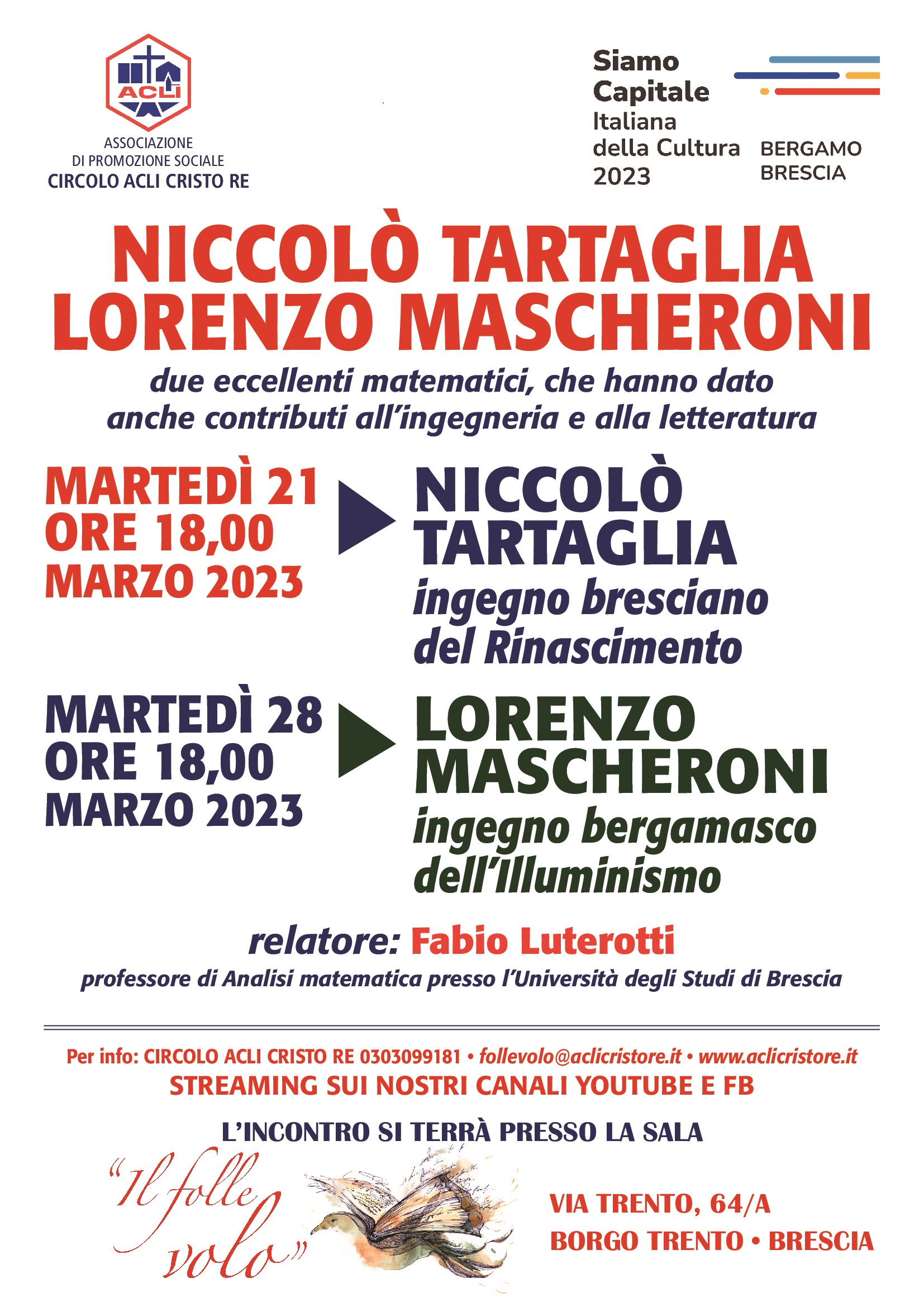 Tartaglia Mascheroni