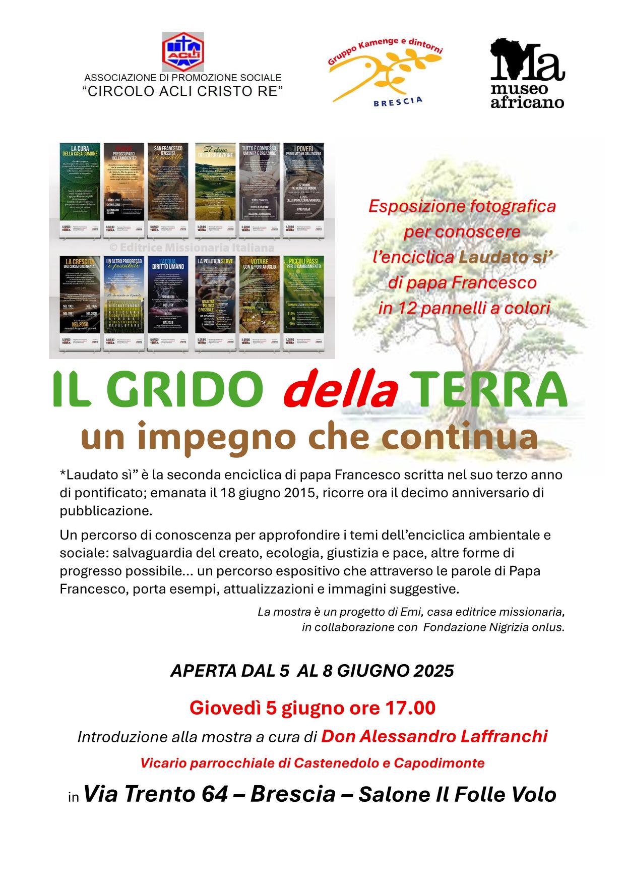 Il grido della terra mostra 1