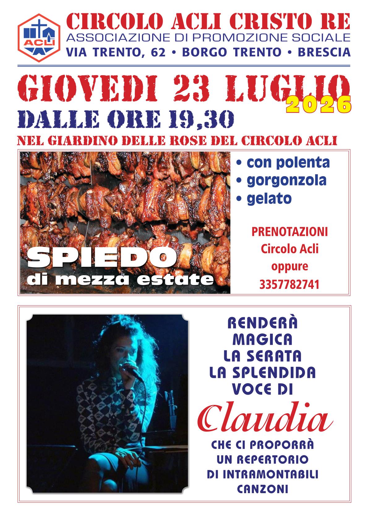 2026 07 23 Spiedo Claudia