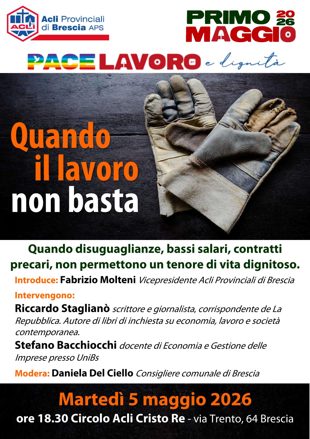 Quando il lavoro non basta