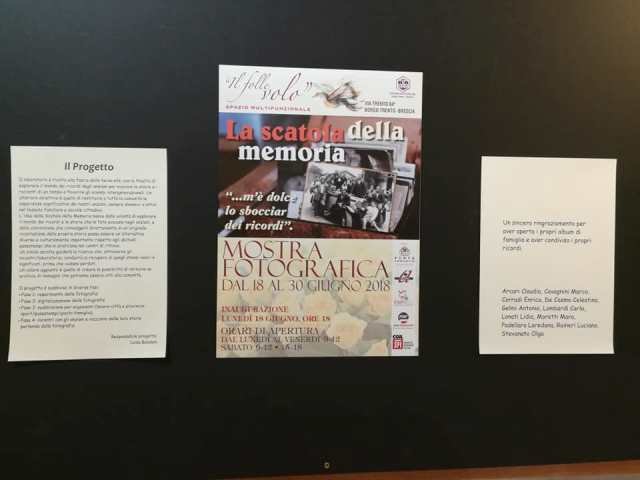 La scatola della memoria - 2018