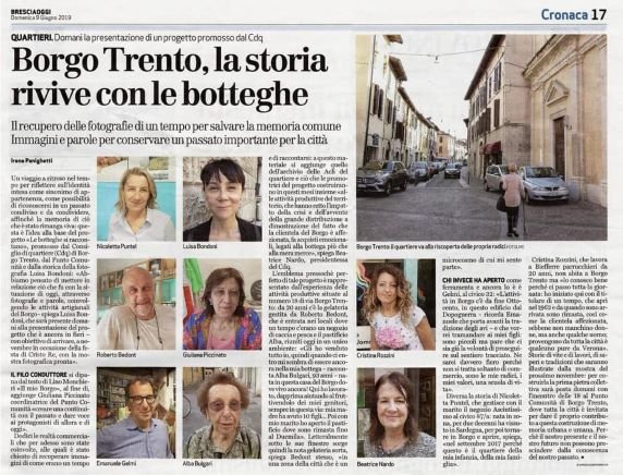 Le Botteghe del Borgo - Presentazione 2019