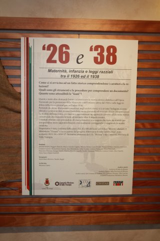 26 e 38- Maternità, Infanzia e Leggi razziali - Mostra 2019